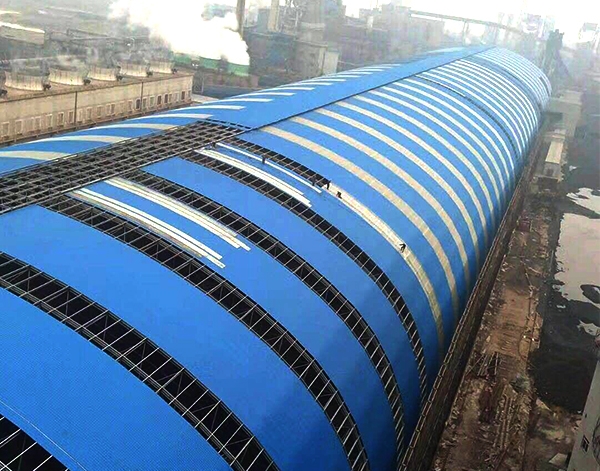 孟加拉国伊莱特钢铁厂管桁架