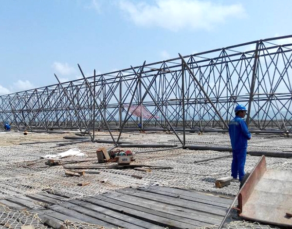 湖北印尼煤棚网架厂家安装